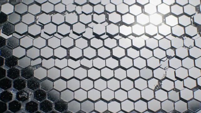 Animation of Graphite Layers Peeling Apart to Reveal Single Atomic Graphene Sheet