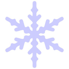 Delicate vintage blue snowflake pattern background.