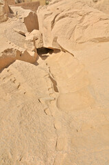 Ancient traces of granite processing in the Aswan Red Granite Quarry, Egypt