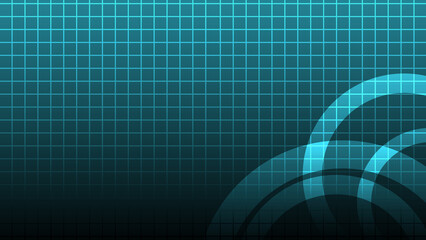 Naklejka premium Abstract Geometric Background in Flat Design for business