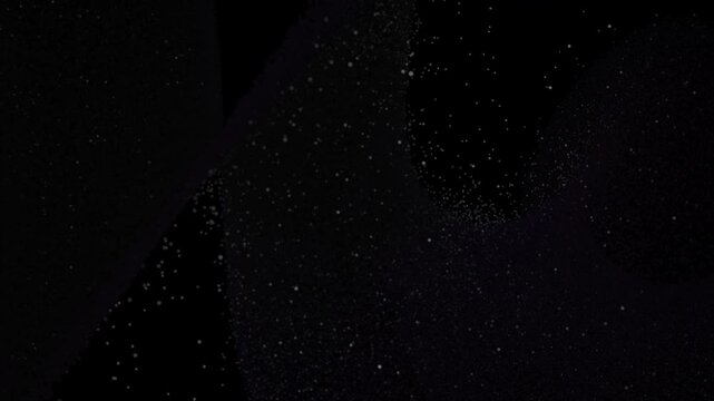 speckled universe with gentle shimmering points and moving depth effects