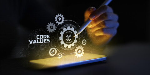 Corporate Core Values and Organizational Principles for Sustainable Business Culture.