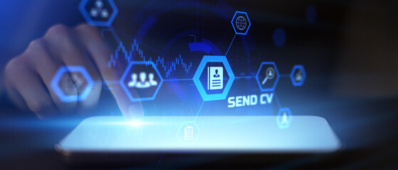 HR Recruitment and Job Application Automation with Send CV Digital Interface.