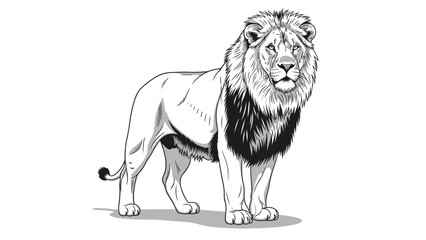lion vector illustration