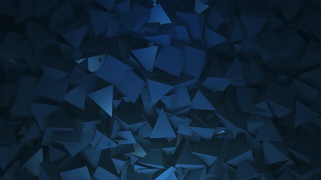 intricate navy shards forming compelling background for astronomy and space documentaries