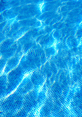 Blue water background