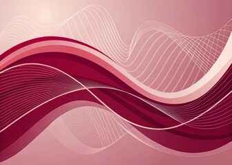 Abstract maroon wave background, flowing curves and smooth lines create modern, elegant, and artistic design, perfect for creative projects or digital art inspiration 2