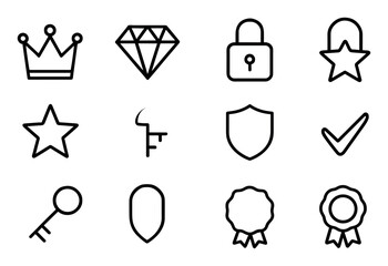 Minimalist Icon Grid