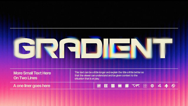 Grain Gradient Titles