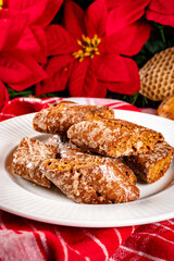 Honey gingerbread cookies.