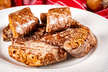 Honey gingerbread cookies.