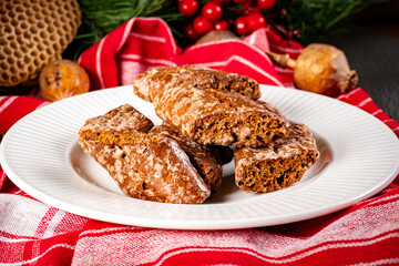 Honey gingerbread cookies.