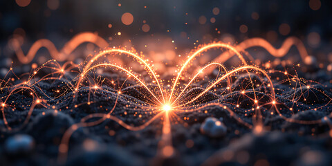 Abstract technology background design.	