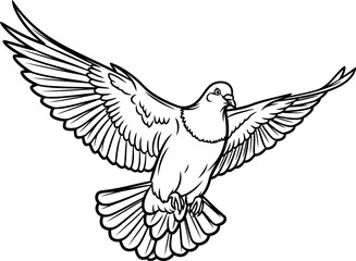 Obraz premium wings of serenity symbolizing unfettered freedom and pure aspirations, isolated on transparent background