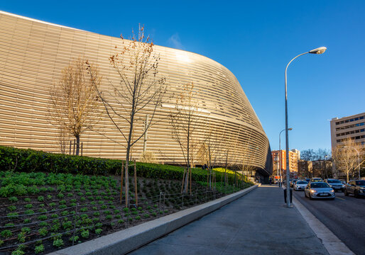 Santiago Bernabeu stadium of FC Real Madrid, Spain