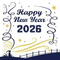 stylized-new-year-s-greeting-card-featuring-the-wo.eps