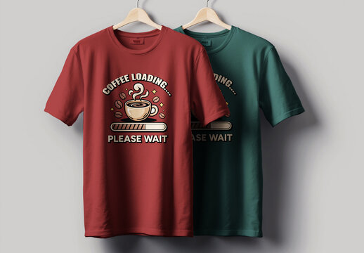 Coffee Loading Tshirt