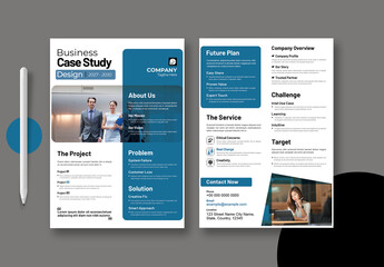 Case Study Design Template Layout