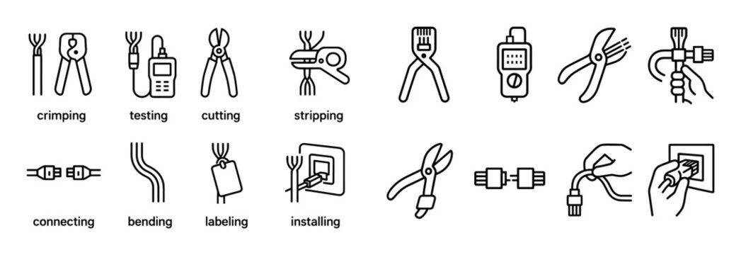Twisted Pair Icons