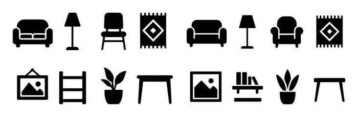Minimal Interior Icons