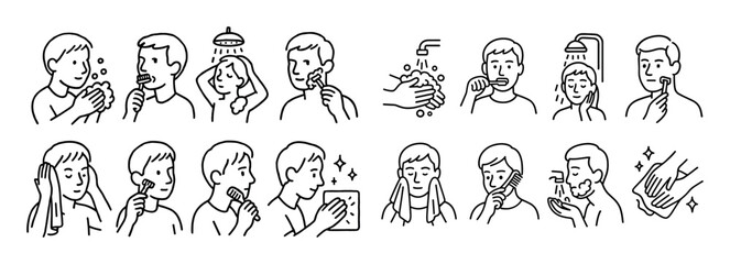 Personal Hygiene Icons