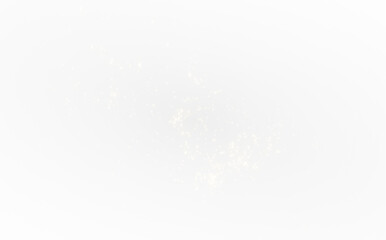 PNG Overlay with Sparkling White Particles on Transparent Background