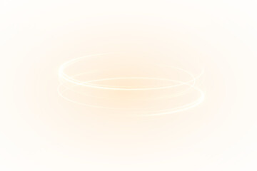 Bright PNG Overlay with Gold Energy Effect on transparent background