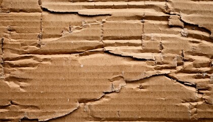 Worn Cardboard Surface Texture Background