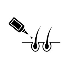 hair icon hair vitamin graphic icon vector