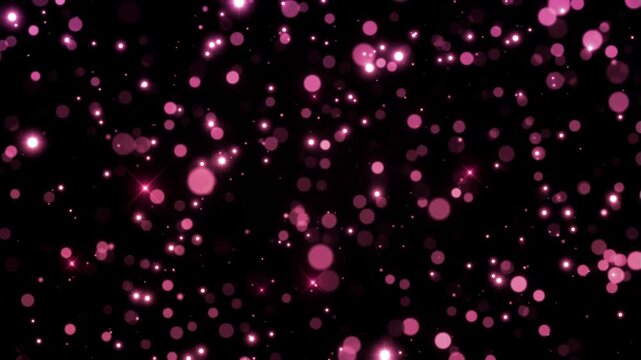 wedding glittering invitation pink background video