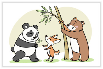 Cute Kawaii Doodles Set cute doodles, cute illustration, kawaii art,