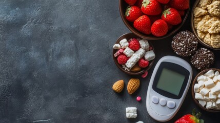 Fresh red strawberries in a bowl on a wooden table ready for consumption or dessert preparation