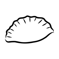 varenik, vector sketch