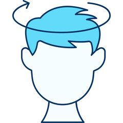 Fototapeta premium Migraine Icon