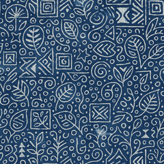 Modern and Original dip dye, tie dye, batik and shibori pattern on white canvas in high resolution
