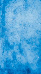 blue apple skin with visible details. background