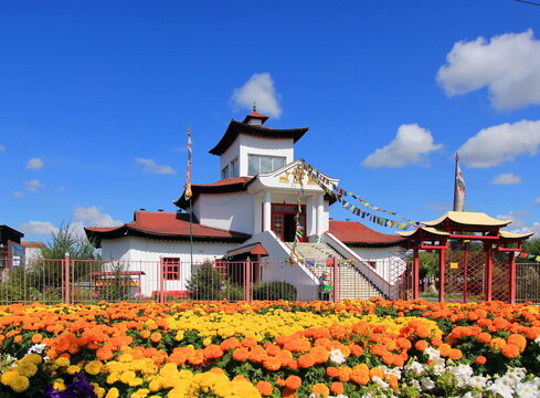 Tsechenling Buddhist Temple. Kyzyl. Republic of Tuva. Russia