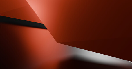 abstract 3d gradient red shape background wallpaper