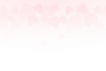 Pink romantic heart PNG confetti with falling hearts, transparent background, soft blur decorative elements and floating love symbols ideal for Valentine, anniversary, wedding decoration or greeting c