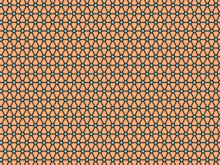 Seamless geometric triangular grid pattern with small light blue circles a modern abstract design for backgrounds and digital art