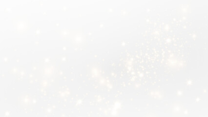 White PNG Sparkle Overlay with Magical Glow on transparent background