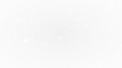 PNG Snowflake Overlay with Transparent Winter Effect on transparent background