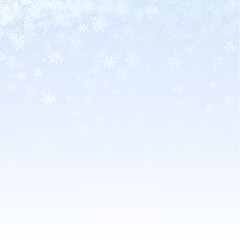 Blue Snowflake PNG Overlay on Transparent Background