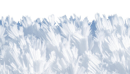 Realistic Snow Frost Particles Cluster – Transparent Background PNG