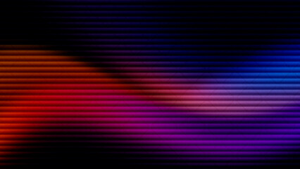 dark black orange red pink purple blue gradient background horizontal striped soft border futuristic glass effect