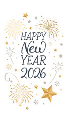 Fototapeta premium new year 2026