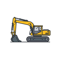 Excavator Icon Design Very Cool