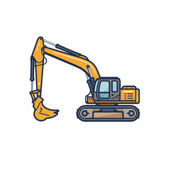 Excavator Icon Design Very Cool