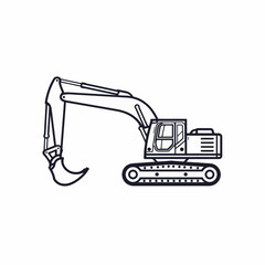 Excavator Icon Design Very Cool