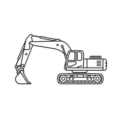 Excavator Icon Design Very Cool